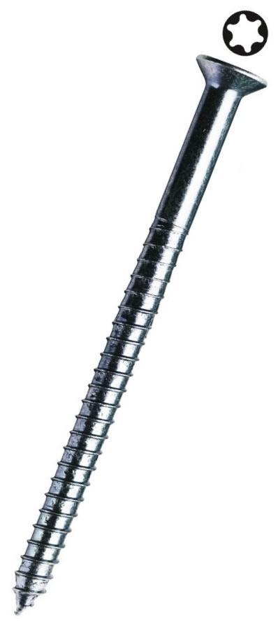 Vrut MUNGO zapuštěná hlava TORX